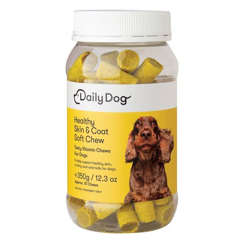 Daily Dog Healthy Skin & Coat Soft Chew 350g