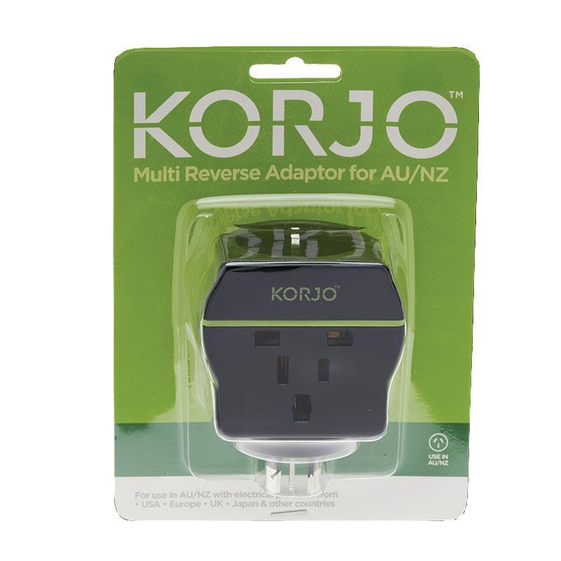 Korjo Adaptor Multi Reverse Worldwide To Australia