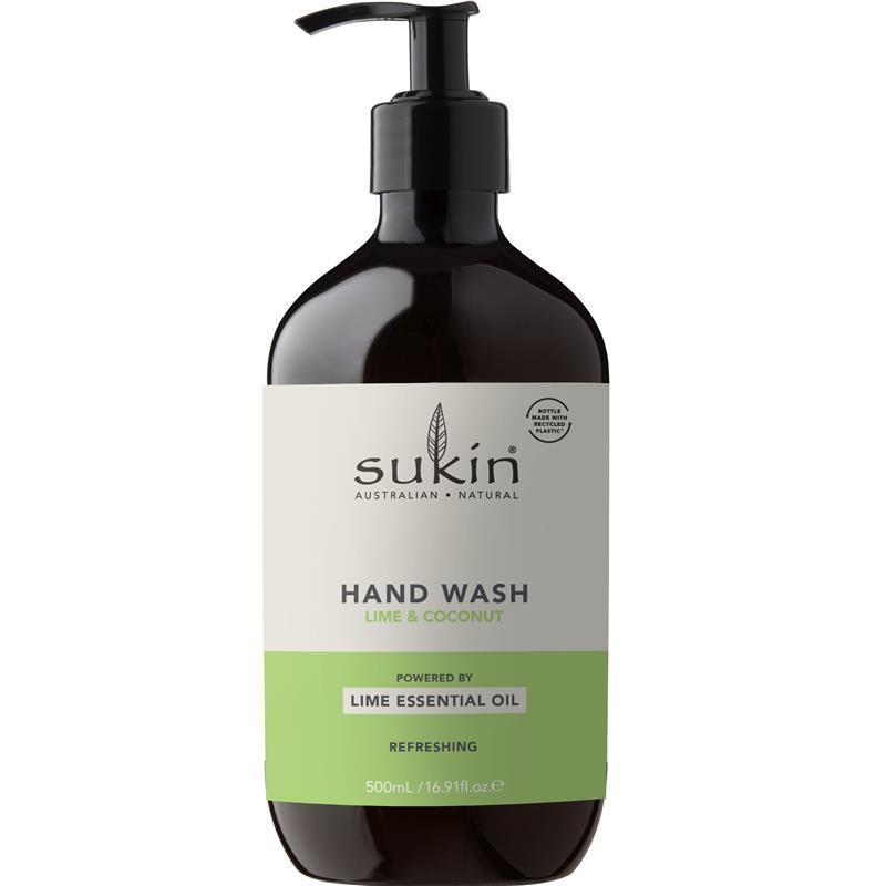 Sukin Lime And Coconut Hand Wash 500ml
