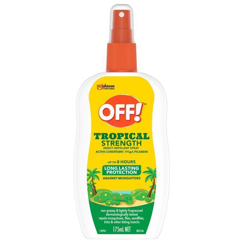 Off! Tropical Strength Insect Repellent Pump 175g