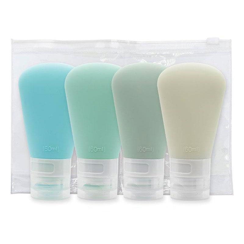 MyTravelPro Silicone Bottle 4 Piece Set