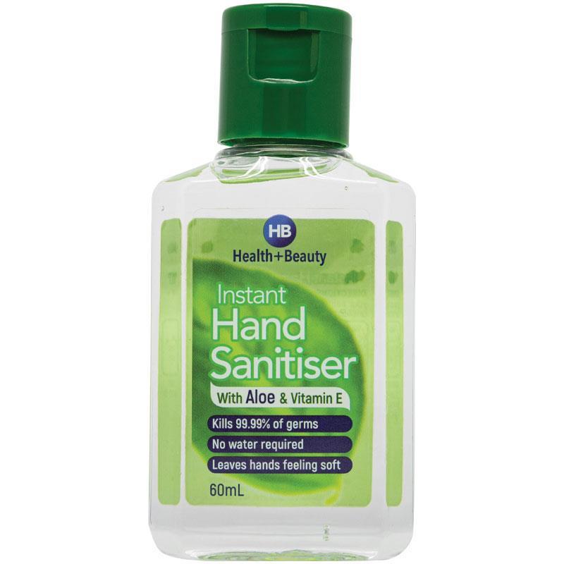 Health & Beauty Hand Sanitiser 60ml