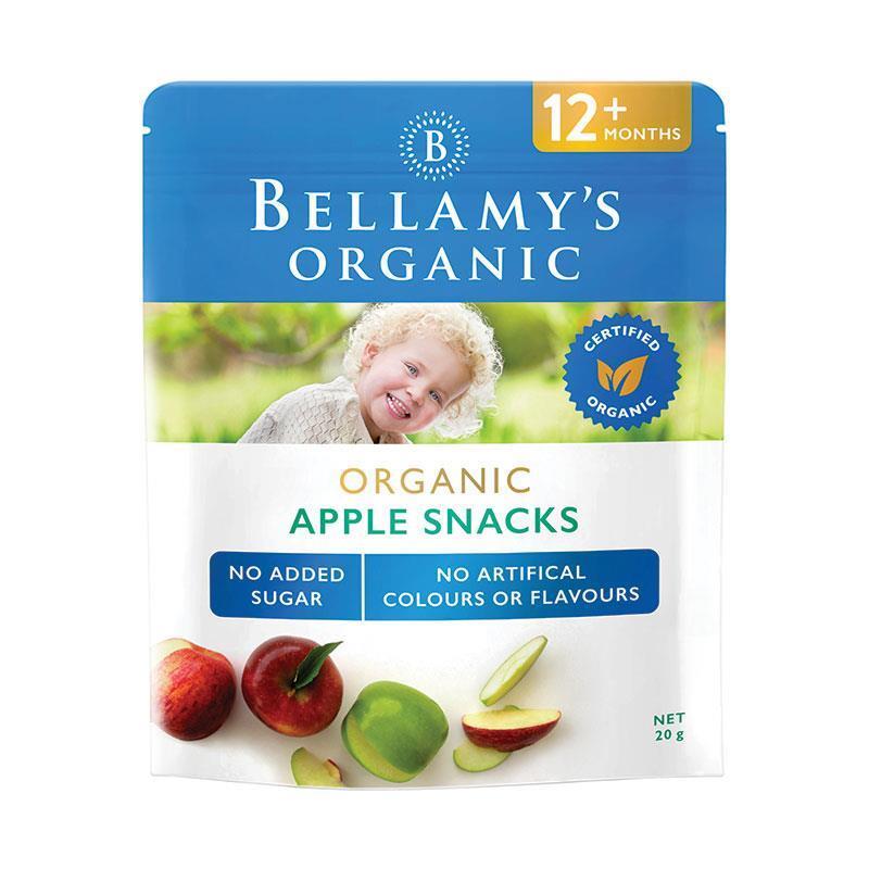 Bellamy's Organic Apple Snacks 20g