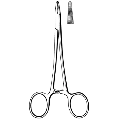 Surgi-OR Baumgartner Needle Holder, Heavy Serrated