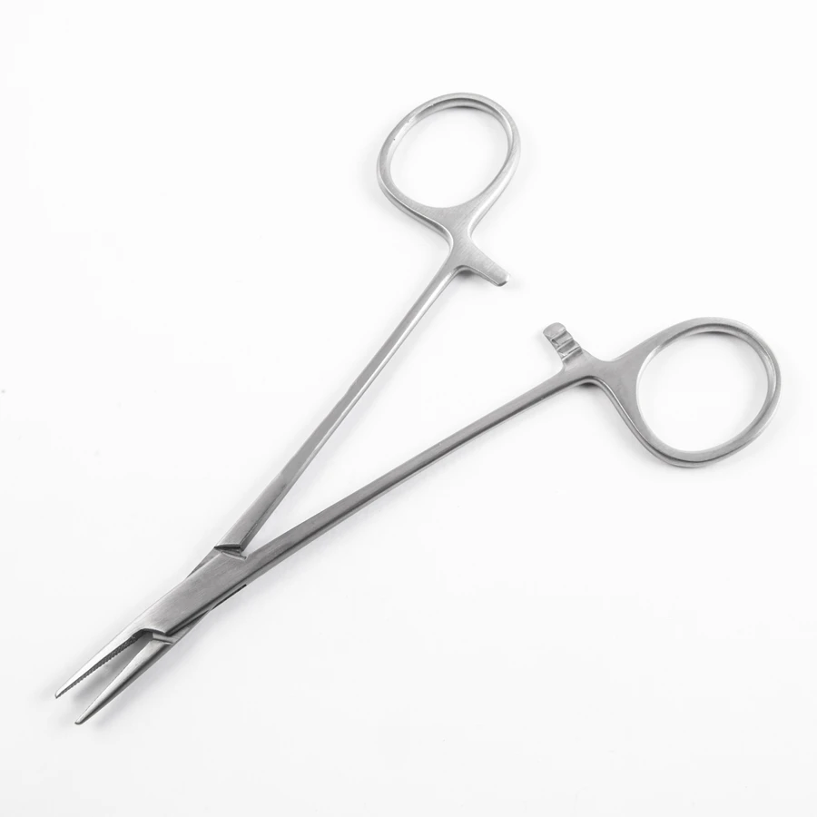 Sklarlite Webster Halsey Needle Holder, Serrated