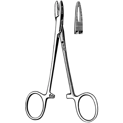 Sklar Econo Collier Needle Holder, Fenestrated
