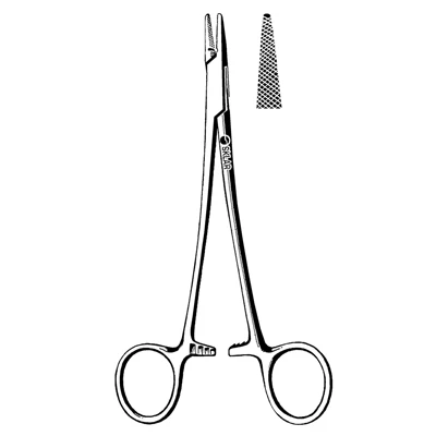 Sklar Wangensteen Needle Holder, Cross-Serrated