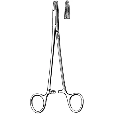 Sklar New Orleans Needle Holder, Serrated