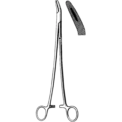 Sklar Finochietto Needle Holder, Serrated, Angled
