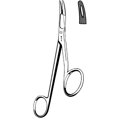 Sklar Gillies Needle Holder, 6 Inch