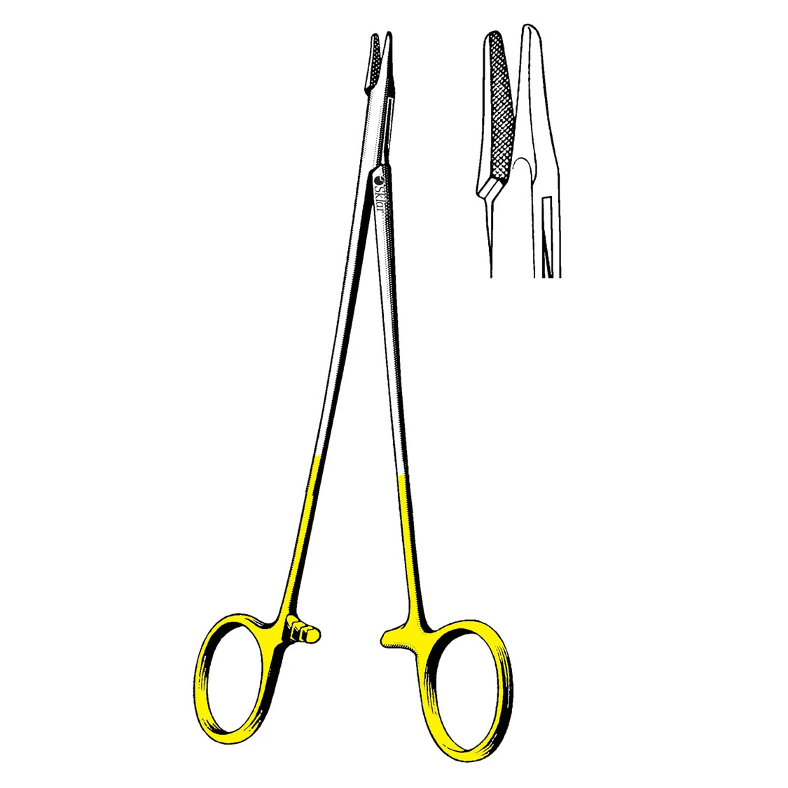 Sklar TC Hegar Vascular Needle Holder