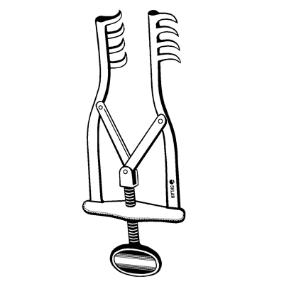 Sklar Allport Retractor, Sharp Prongs