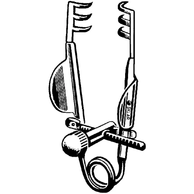 Sklar Agricola Lacrimal Sac Retractor
