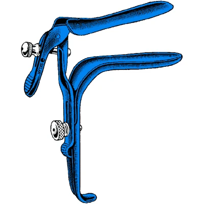 Sklar Blue Freeway-Graves Vaginal Speculum