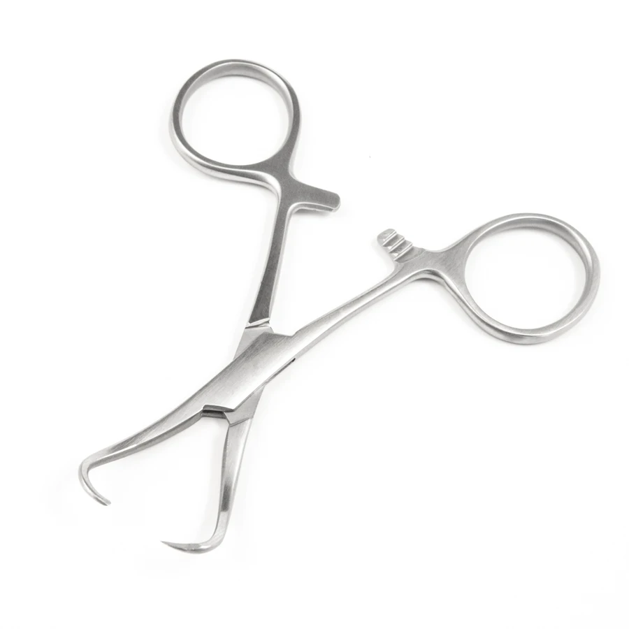 Sklar Merit Backhaus Towel Clamp, Curved, 3-1/2
