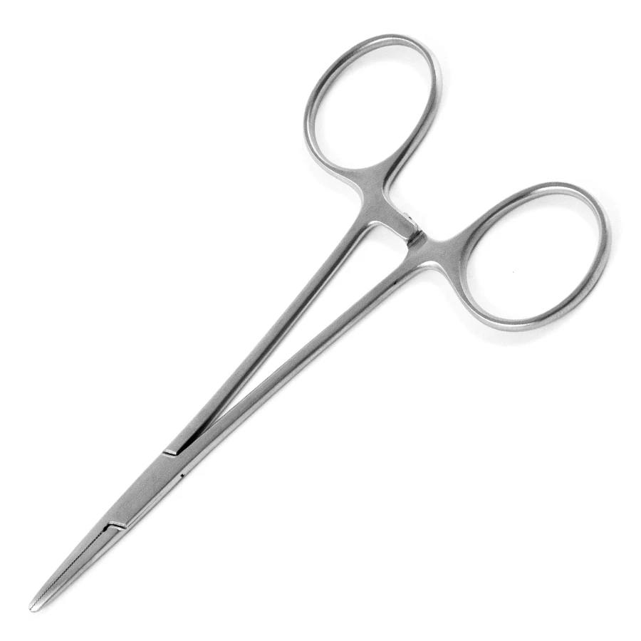 straight veterinary mosquito hemostatic forceps