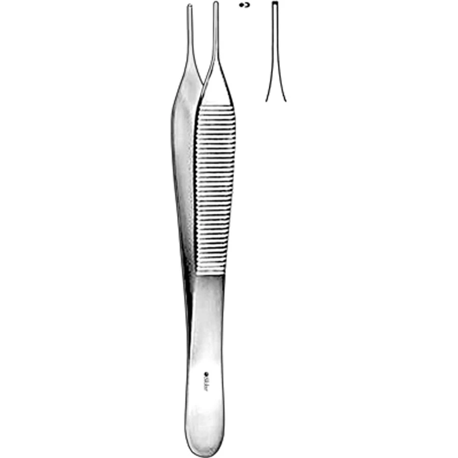 98-2067 Sklar Adson Micro Tissue Forceps Straight Teeth | Sklar Corporation