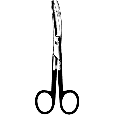 15-3449 Sklarhone SuperCut Operating Scissors Curved SharpBl... | Sklar ...