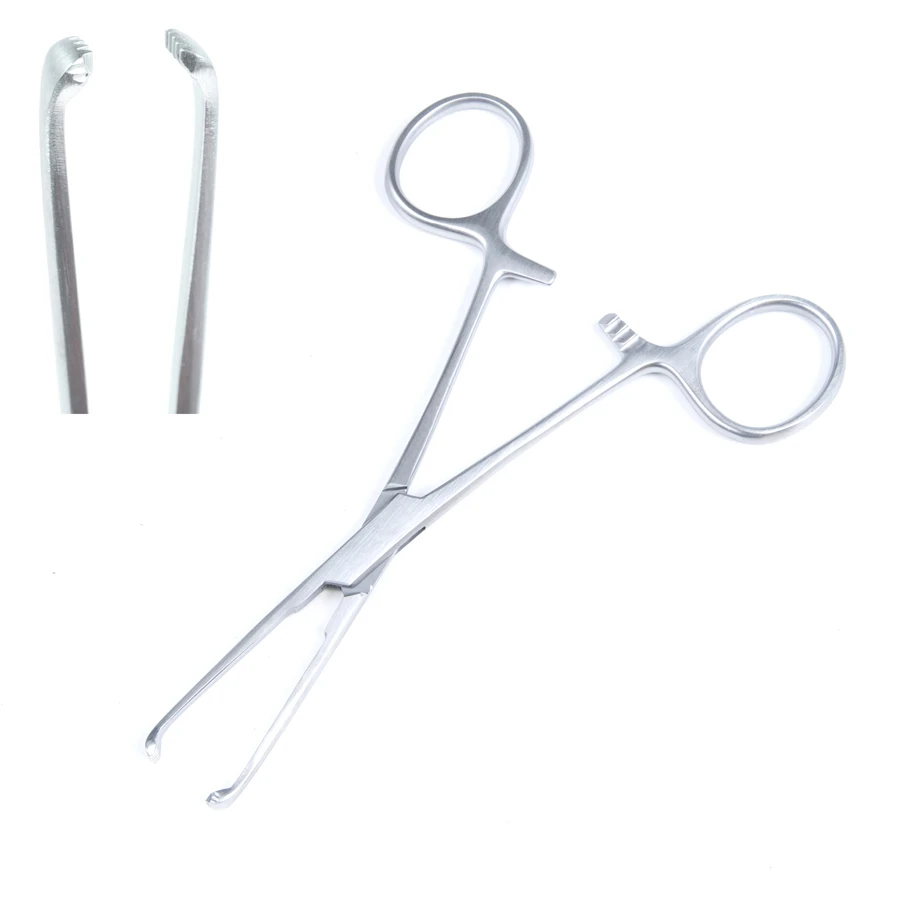 Sklarlite Allis Tissue Forceps, 4x5 Teeth, 6 Inch