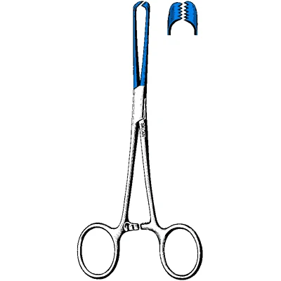 Sklar Blue Electrosurgical Allis Tissue Forceps