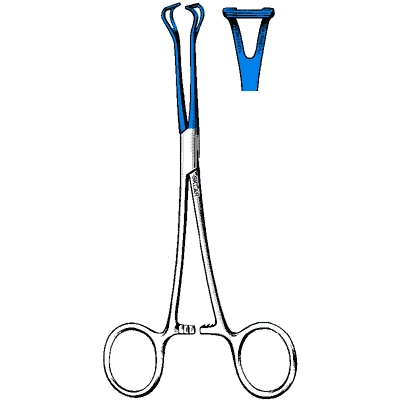 Sklar Blue Electrosurgical Babcock Grasping Forceps