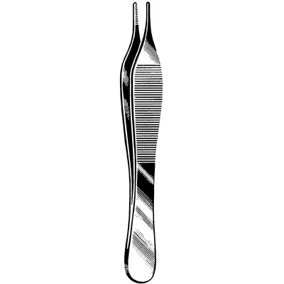 Surgi-OR Adson Dressing Forceps, Delicate Serrated
