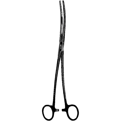 Sklar Black Bozeman Uterine Dressing Forceps