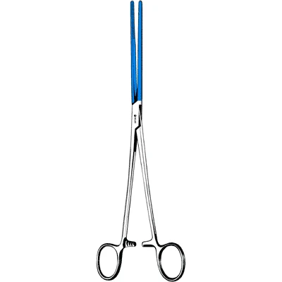 Sklar Blue Bozeman Uterine Dressing Forceps