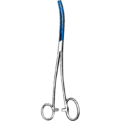 Sklar Blue Bozeman-Douglas Uterine Dressing Forceps