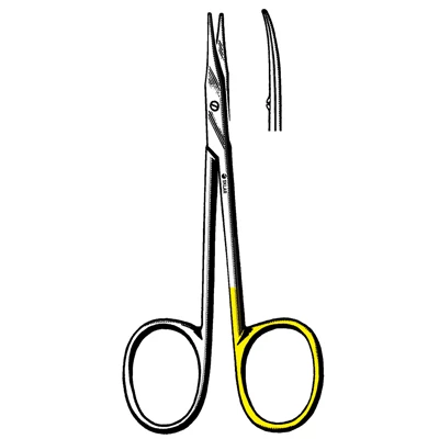 Sklarcut Stevens Tenotomy Scissors, Curved, 4-1/2 Inch