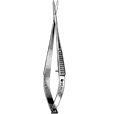 Sklar McPherson Vannas Scissors, Straight 3 Inch