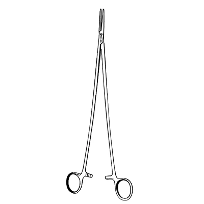 Sklar Bridge Forceps, Long Reach Curved Straight