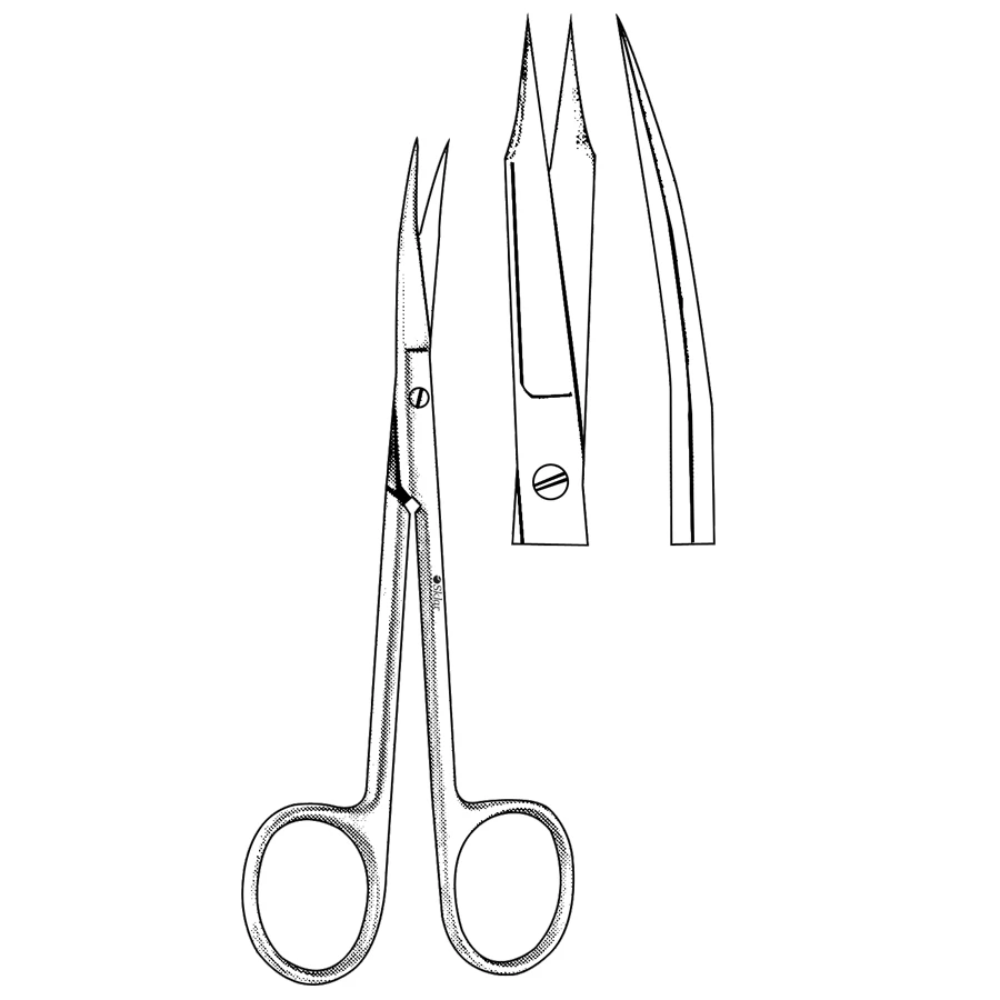Sklar Goldman-Fox Scissors, Straight, Serrated