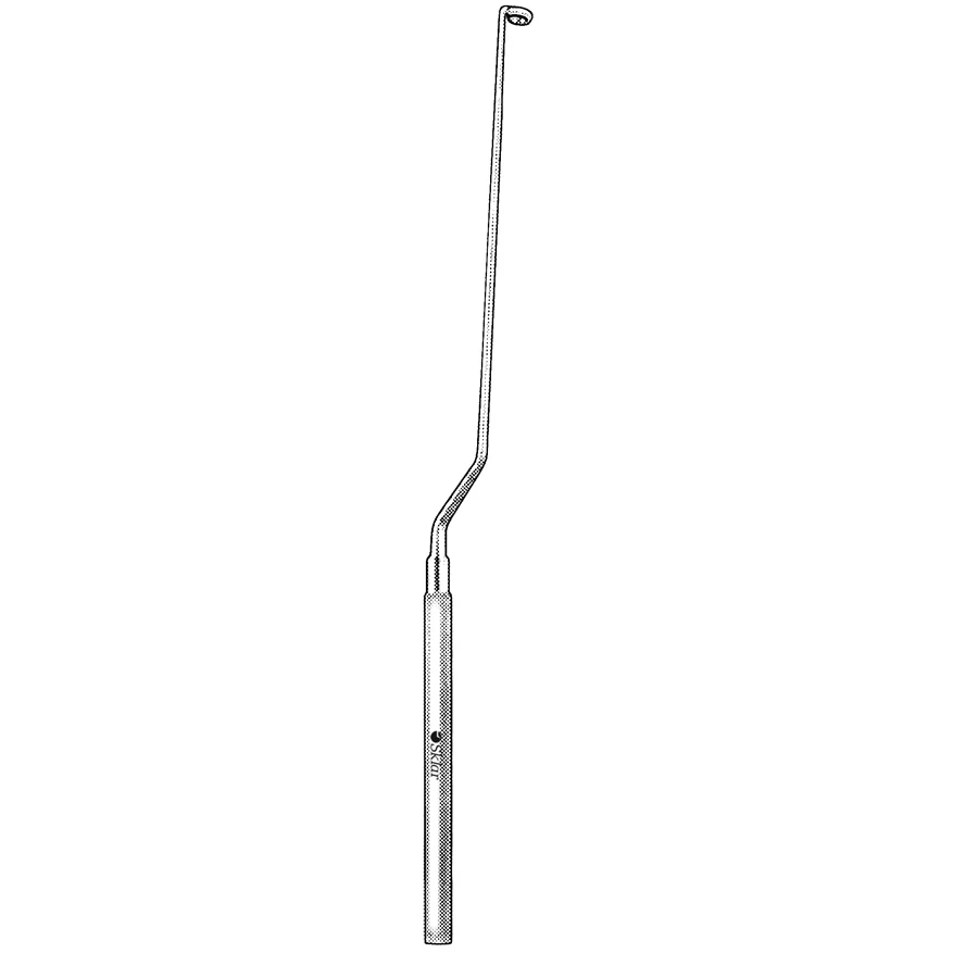 Sklar Hardy Pituitary Curette, Right Curved, 3mm