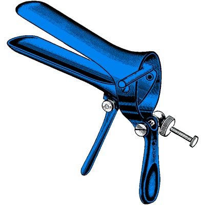 Sklar Blue Cusco Vaginal Speculum, Three Sizes