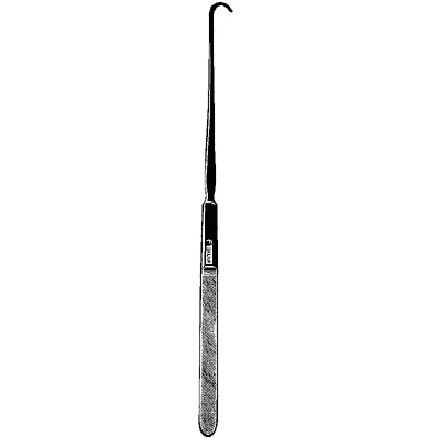 90-2171 Sklar Black Laser Emmett Fistula Hook Curved Style | Sklar ...