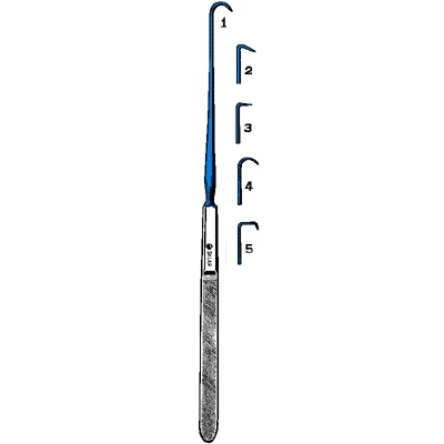 Sklar Blue Electrosurgical Emmett Fistula Hook Set