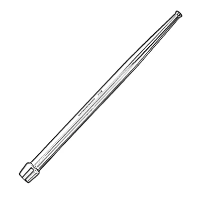 Sklar Anthony Mastoid Suction Tube, 3mm