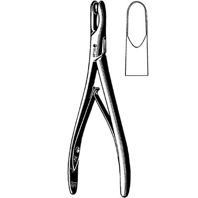 Sklar Adson Rongeur, 8 Inch