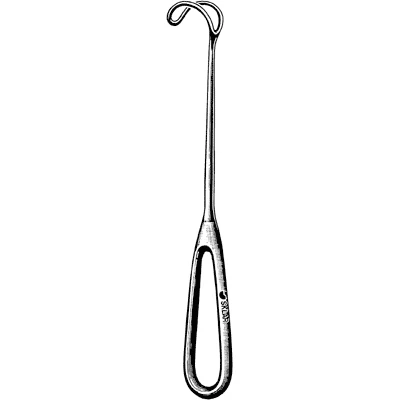 Sklar Green Retractor, Fenestrated, 8-1/2 Inch