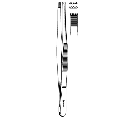 Sklar Adlerkreutz Tissue Forceps, 3 Lengths