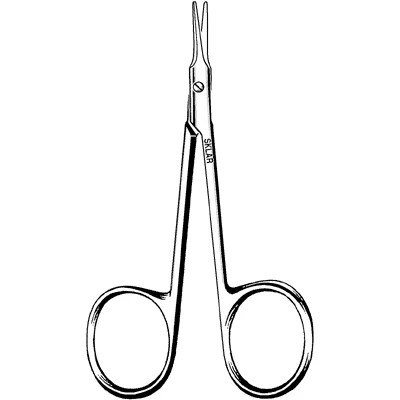Sklar Aeble Corneal Scissors, Angled