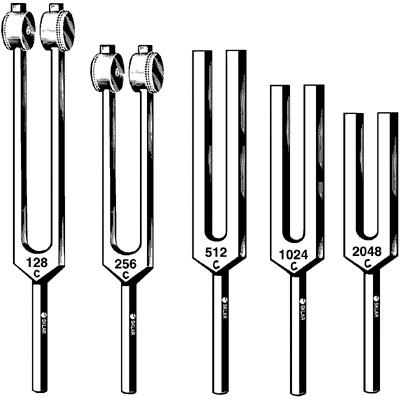 Sklar Aluminum Tuning Fork Set, Set of 5