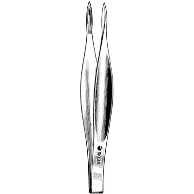 Sklar Feilchenfeld Splinter Forceps, Serrated