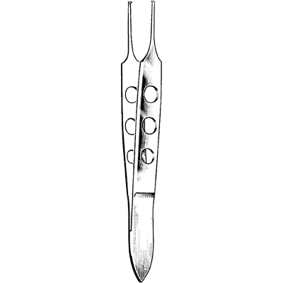 Surgi-OR Bishop Harmon Eye Forceps, 3-1/2 Inch