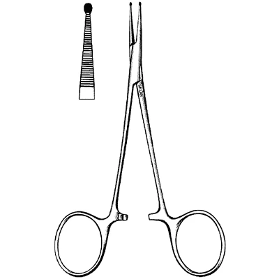 Sklar Dunaway Circumcision Forceps, Bead Tip