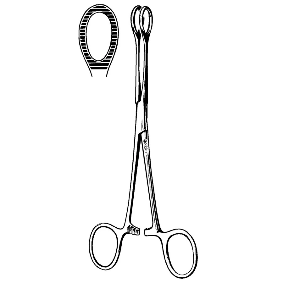 Sklar Econo Ballenger Sponge Forceps, Serrated