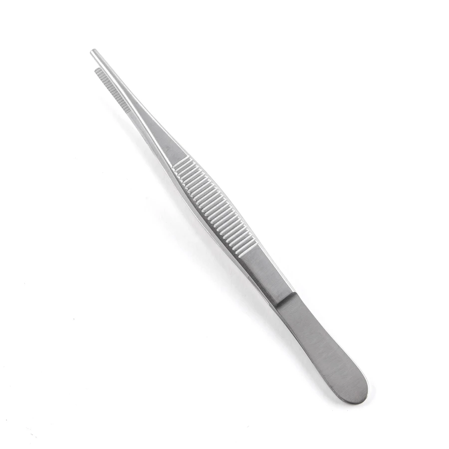Sklarlite Dressing Forceps, Straight, Serrated