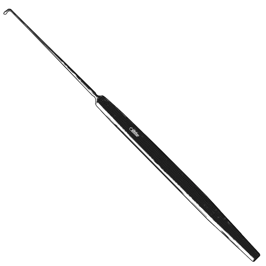 Sklar Caspar Dura Hook, Curved Right Angle