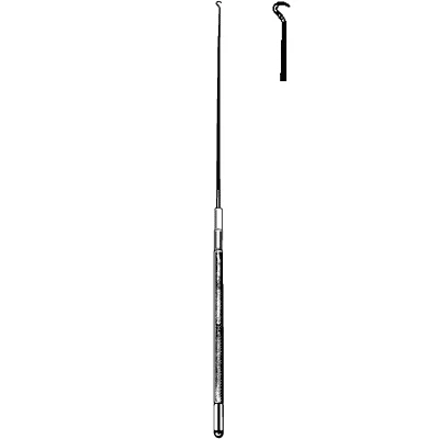 Sklar Black Emmet Iris Hook, 1mm